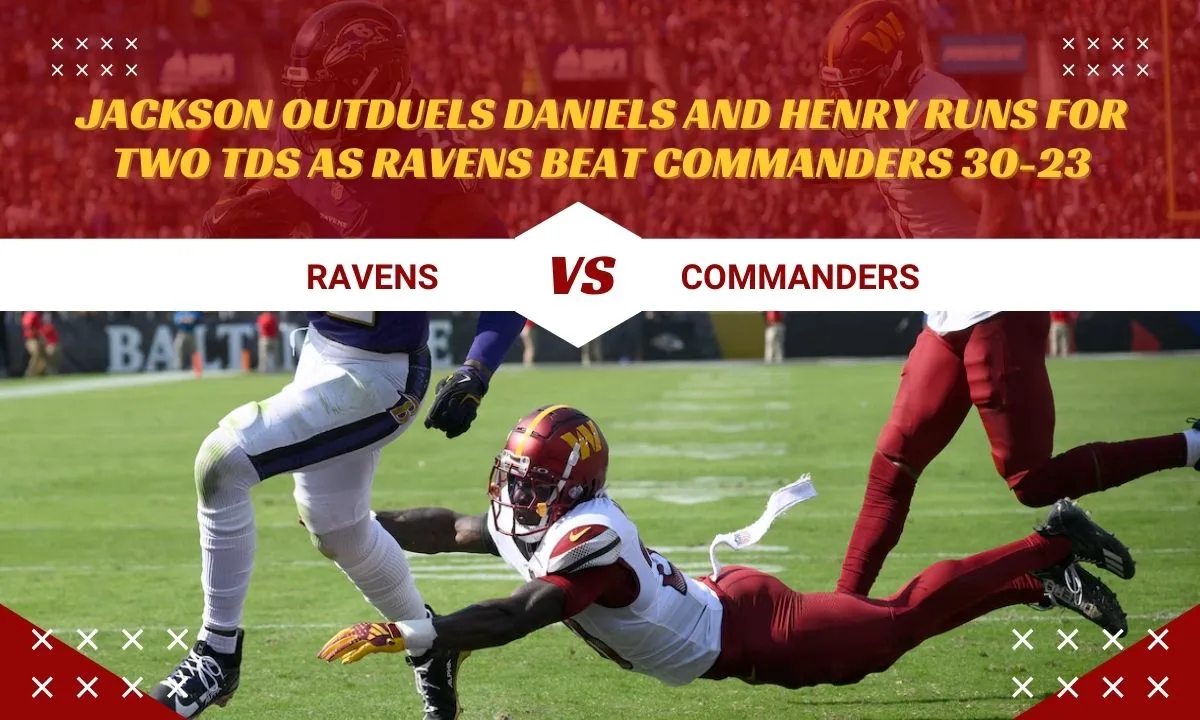 Ravens beat Commanders